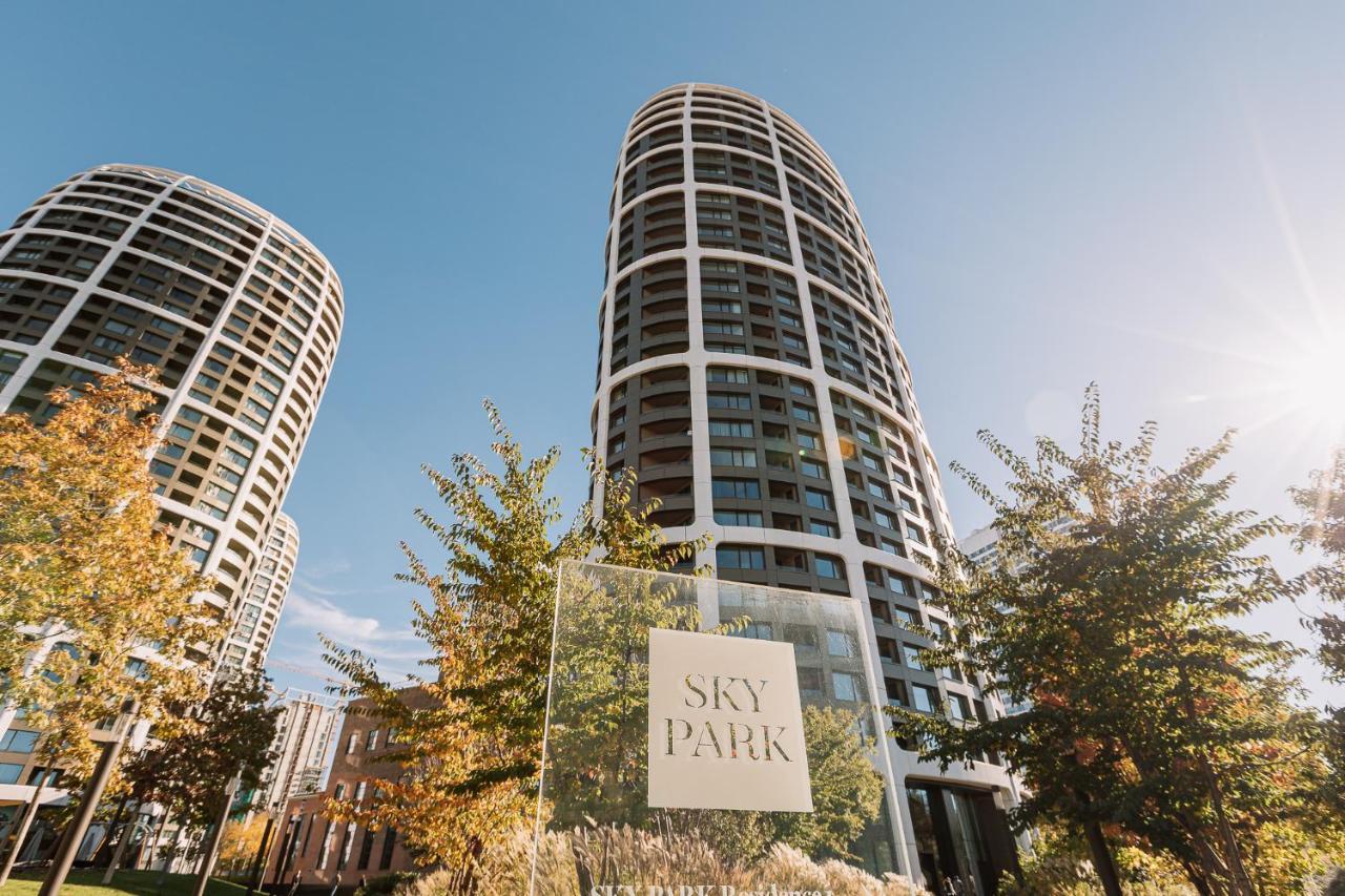 Skau Coral Residence In Sky Park 22 Floor 1Tower Panoramic View Free Parking Bratislava Eksteriør bilde