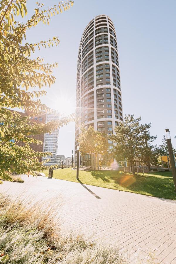 Skau Coral Residence In Sky Park 22 Floor 1Tower Panoramic View Free Parking Bratislava Eksteriør bilde
