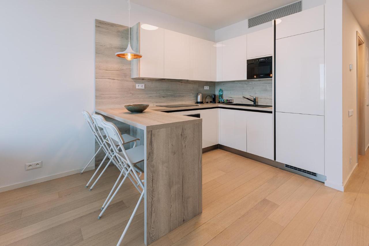 Skau Coral Residence In Sky Park 22 Floor 1Tower Panoramic View Free Parking Bratislava Eksteriør bilde