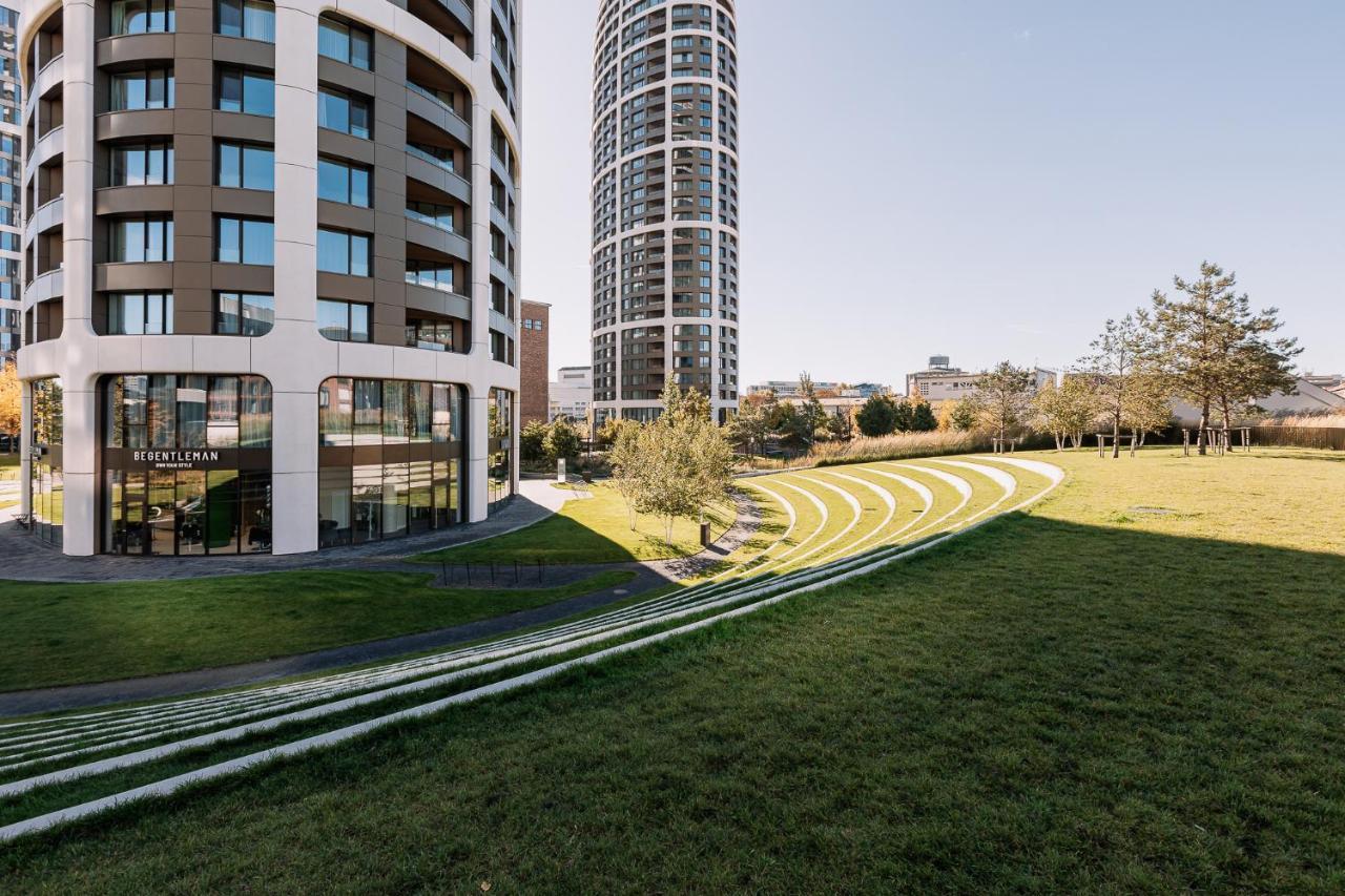 Skau Coral Residence In Sky Park 22 Floor 1Tower Panoramic View Free Parking Bratislava Eksteriør bilde