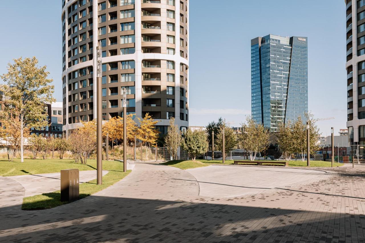 Skau Coral Residence In Sky Park 22 Floor 1Tower Panoramic View Free Parking Bratislava Eksteriør bilde